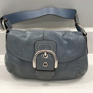 *RARE Vintage Y2K Coach Shoulder Bag with Buckle